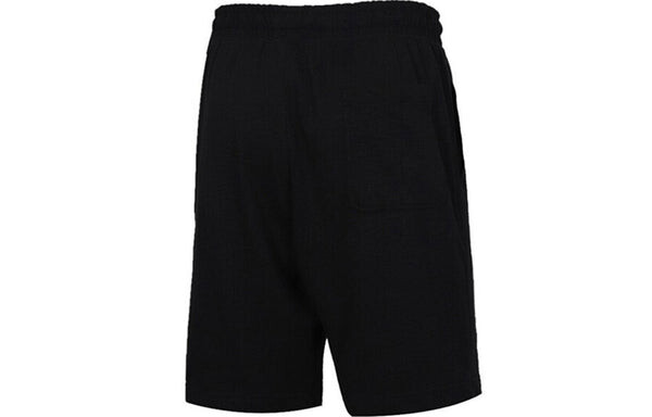 Шорты solid color minimalistic sports shorts black Nike, черный — фото 2