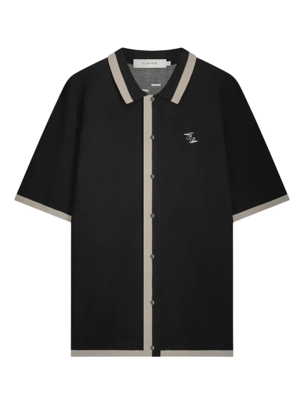 

Жаккардовая рубашка Gardener Filling Pieces, черный