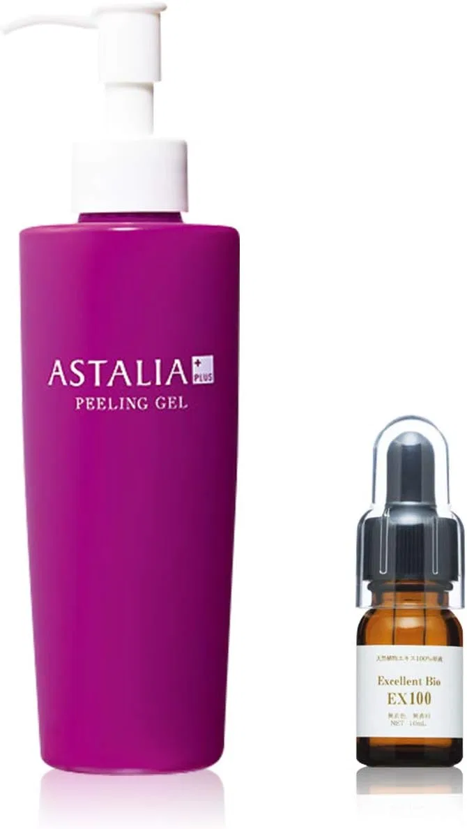 Сыворотка Ebis — Для лица с астаксантином Peeling Gel + Placenta Solution, 200 г