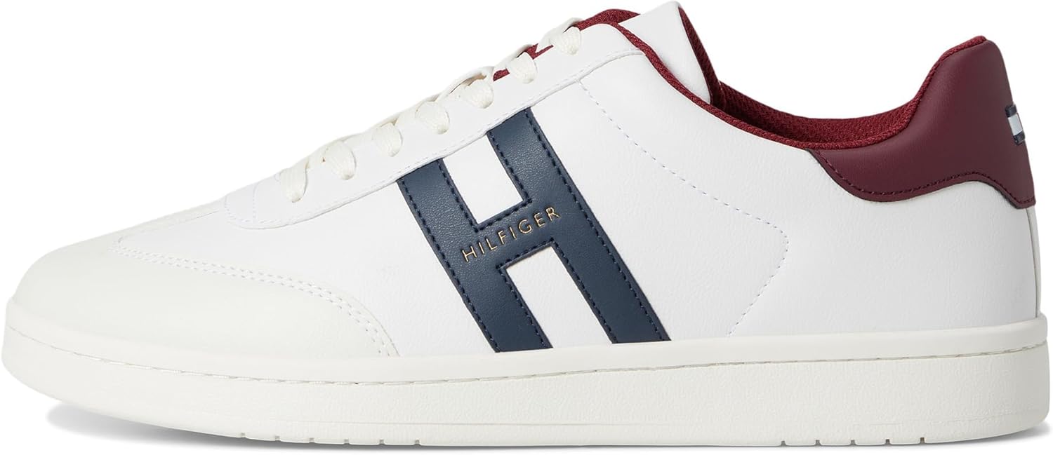 Мужские кроссовки Tommy Hilfiger, размер L, красный/синий/кремовый/темно-синий — фото 4