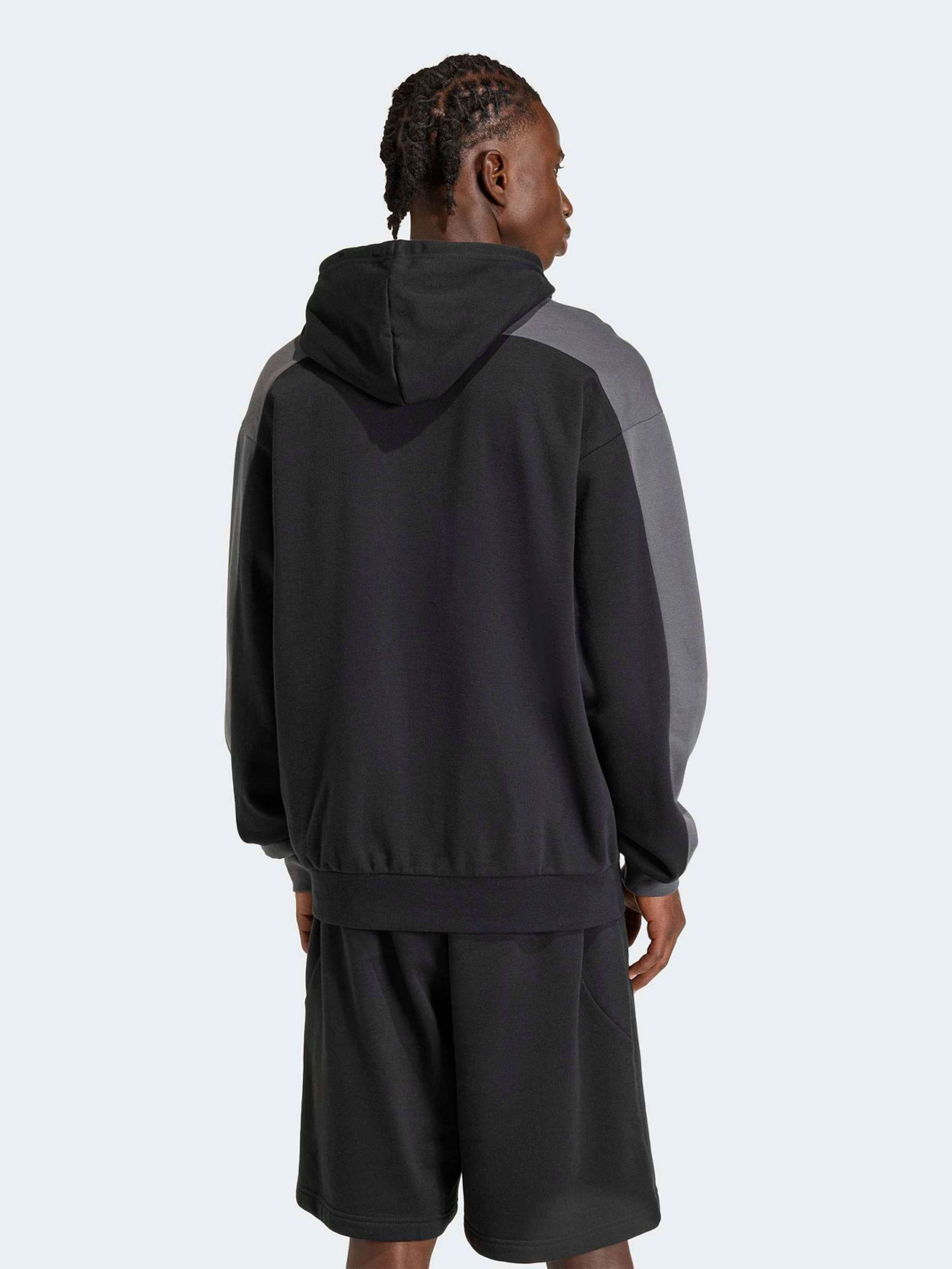 Adidas Sportswear Спортивный свитшот 'COLLEGIATE' в черном цвете — фото 3
