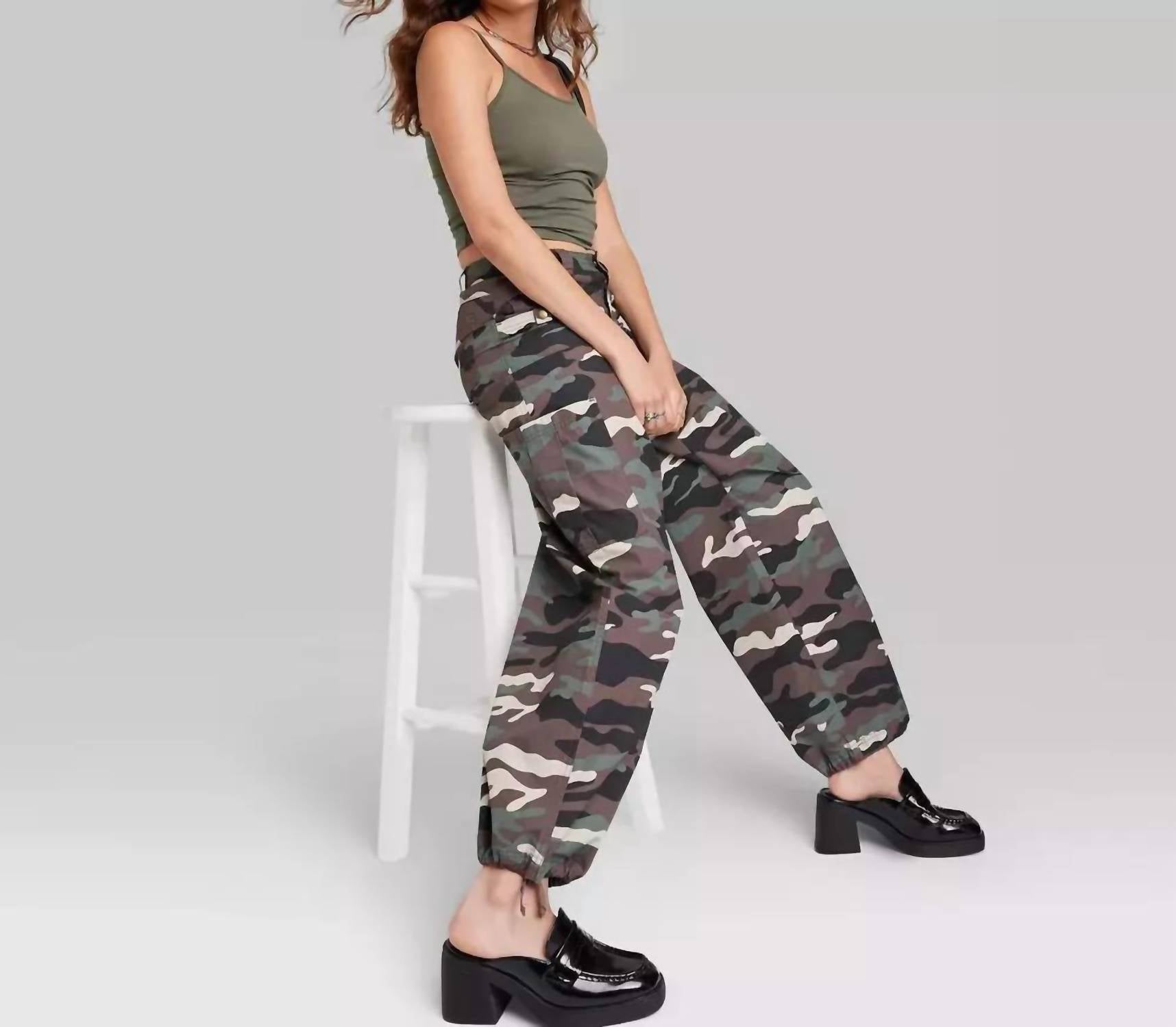 

Брюки-карго в камуфляжном цвете Bayshore, цвет camo