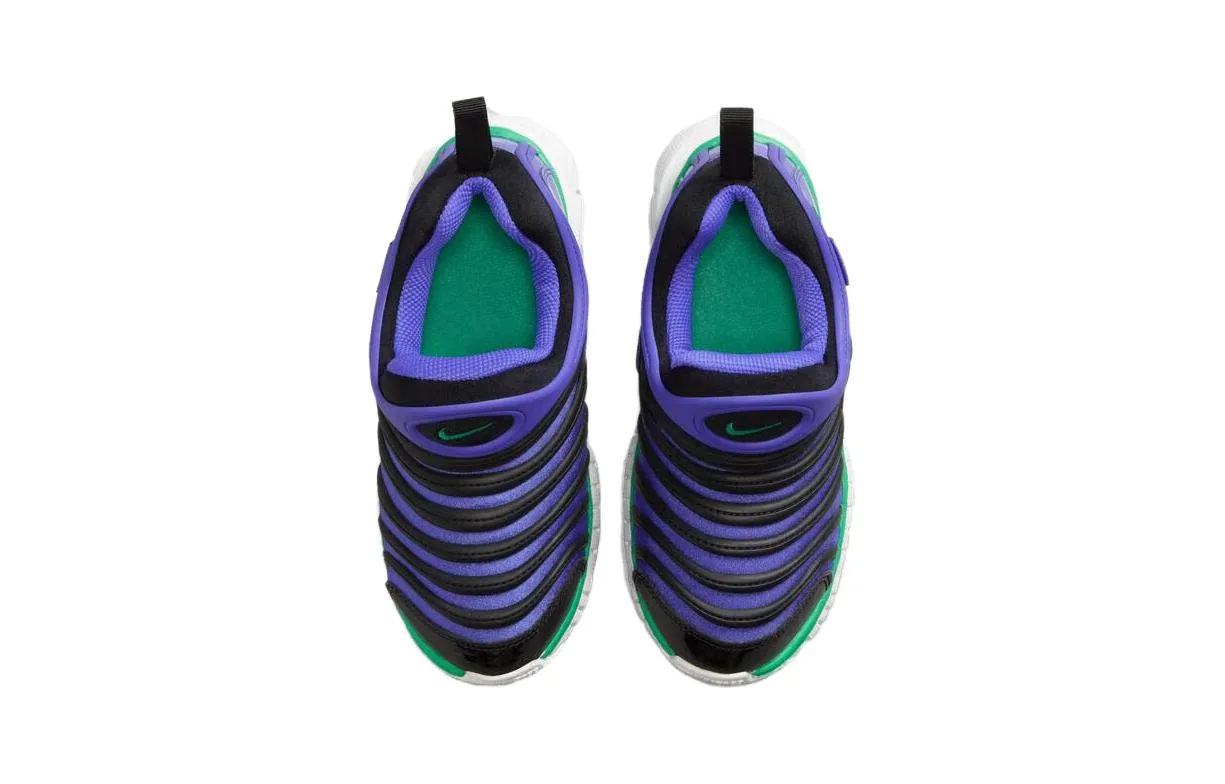 Nike Детские кроссовки Dynamo Free Abrasion Resistant низкие черно-фиолетовые для детей 3-7 лет — фото 3