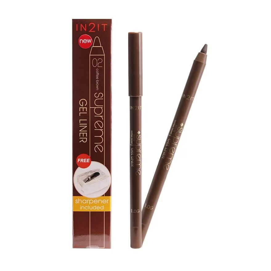

In 2 It In2it Supreme Гелевая подводка 1г. 02 Кофейно-коричневый, Coffee Brown