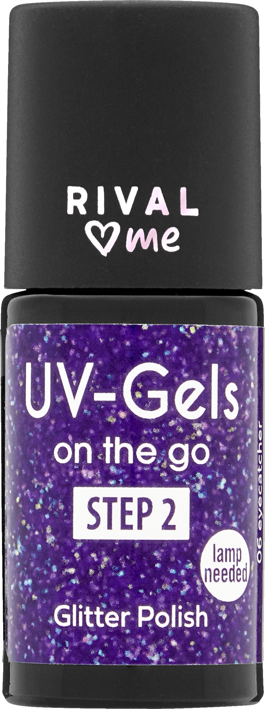 

УФ-лак для ногтей RIVAL loves me UV-Gels on the go 06 eyecatcher