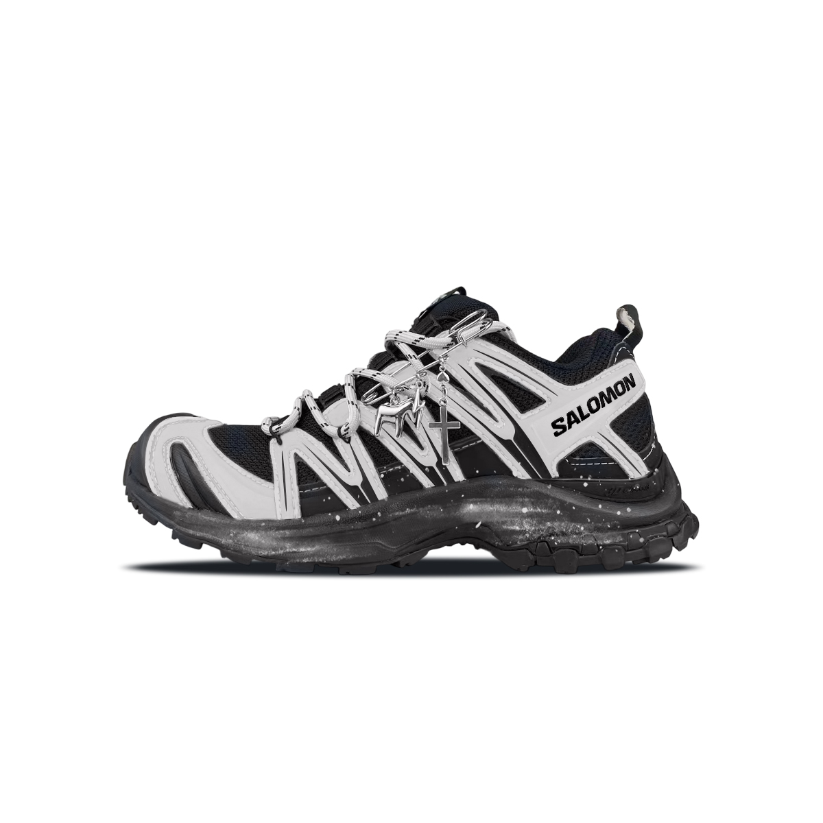 SALOMON Кроссовки XA PRO 3D Abrasion Resistant Low top Outdoor Shoes Unisex Silver — фото 3
