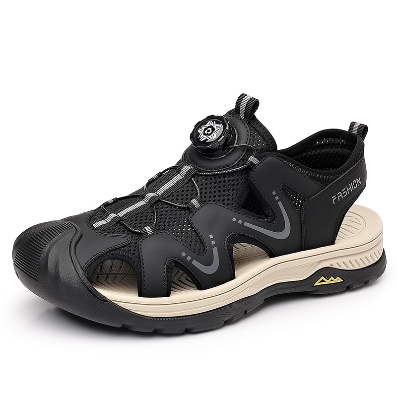 

ZUOSAISI Мужские туристические ботинки для речного треккинга черные, цвет Black