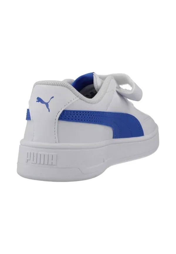 Кроссовки классические Court Classic Clean AC+ PS Baby Shoes Puma, белый с горно-голубым — фото 3
