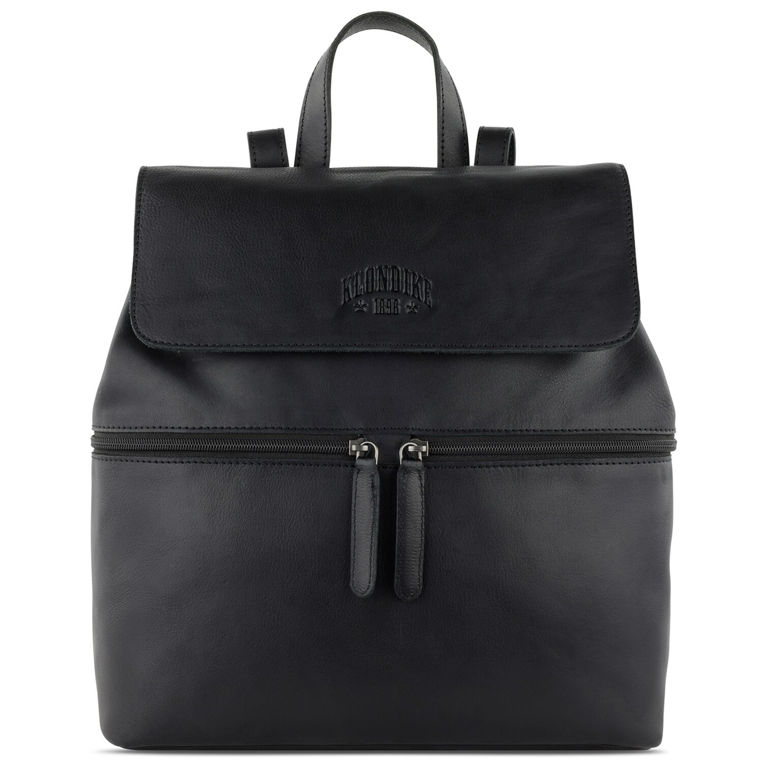 

Рюкзак KLONDIKE 1896 Gold Mike City Leder 30 cm, черный