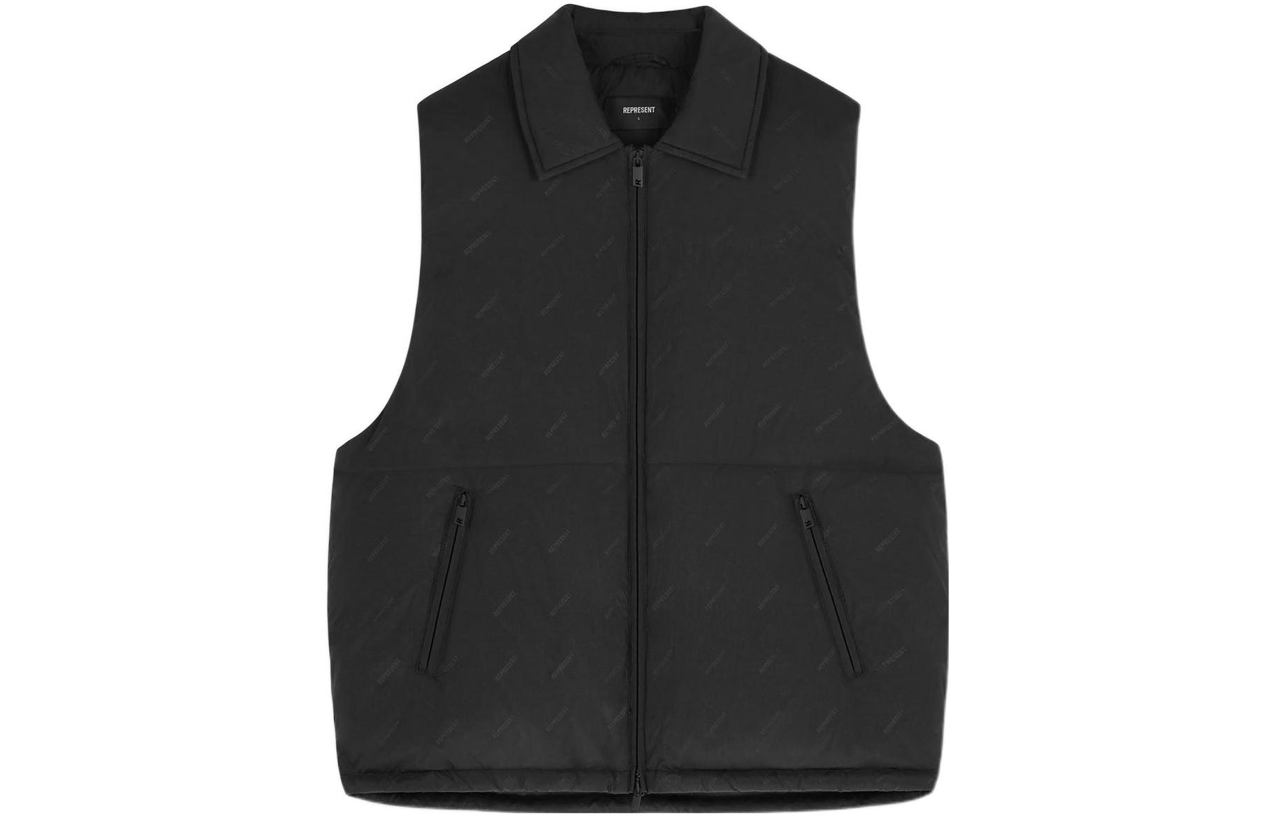 

REPRESENT Летняя капсула Жилет мужской черный
