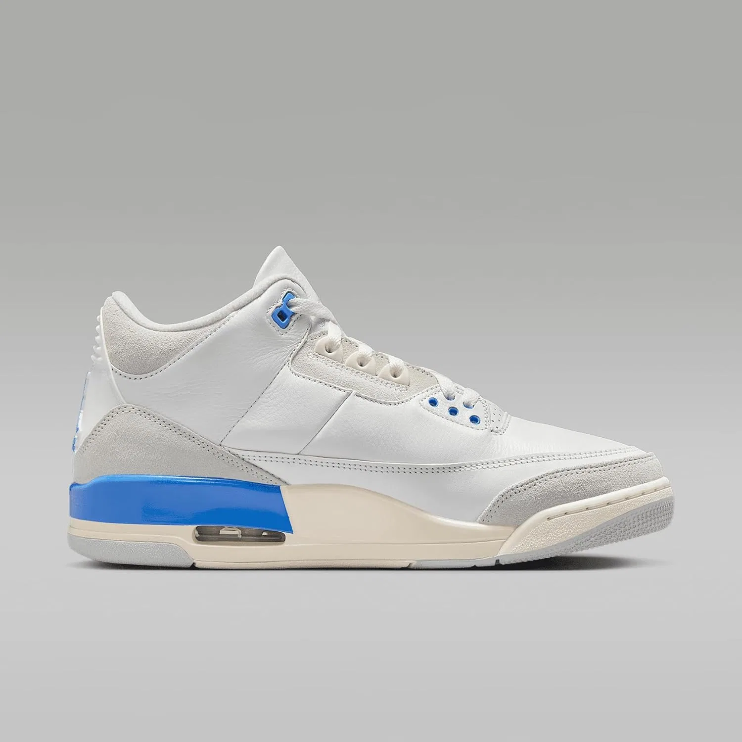 Мужские кроссовки Nike Air Jordan 3 Retro, Summit White/Hydrogen Blue — фото 3