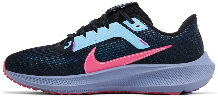 Кроссовки Nike Air Zoom Pegasus 40 SE 'Black Hyper Pink', черный — фото 3