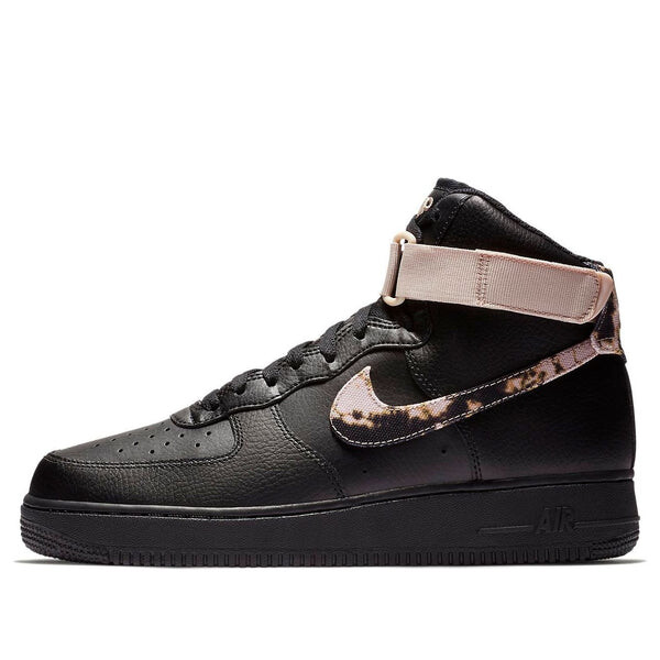 

Кроссовки air force 1 высокие Nike, черный