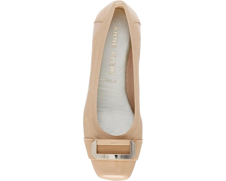 Туфли на плоской подошве Anne Klein Uplift, цвет Nude Patent — фото 2