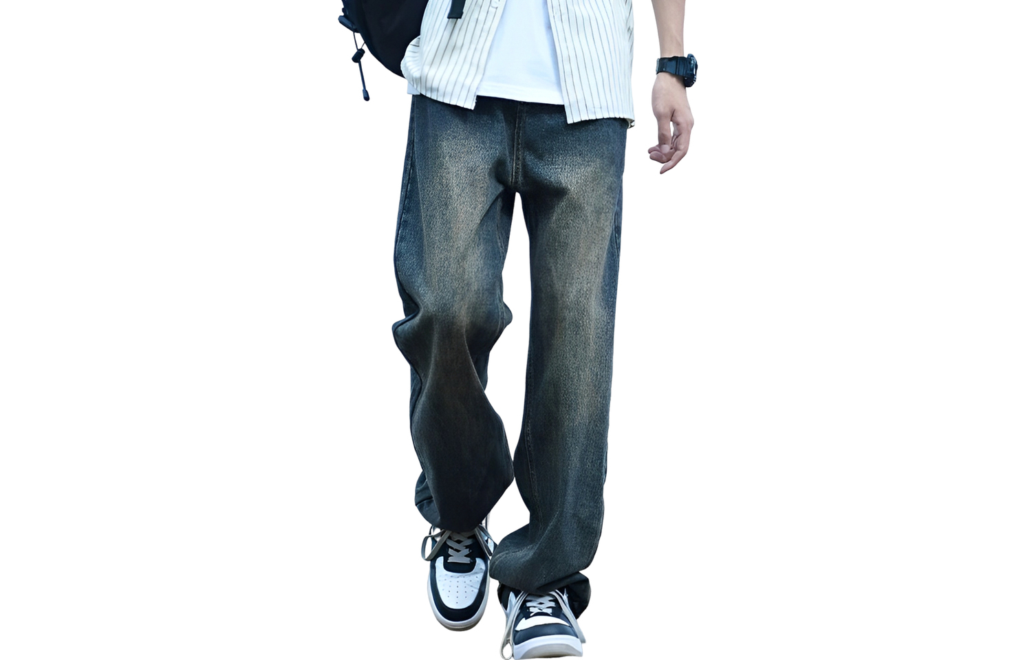 

Джинсы Unisex Warrior Huichao Riding The Wind Collection, бирюзовый