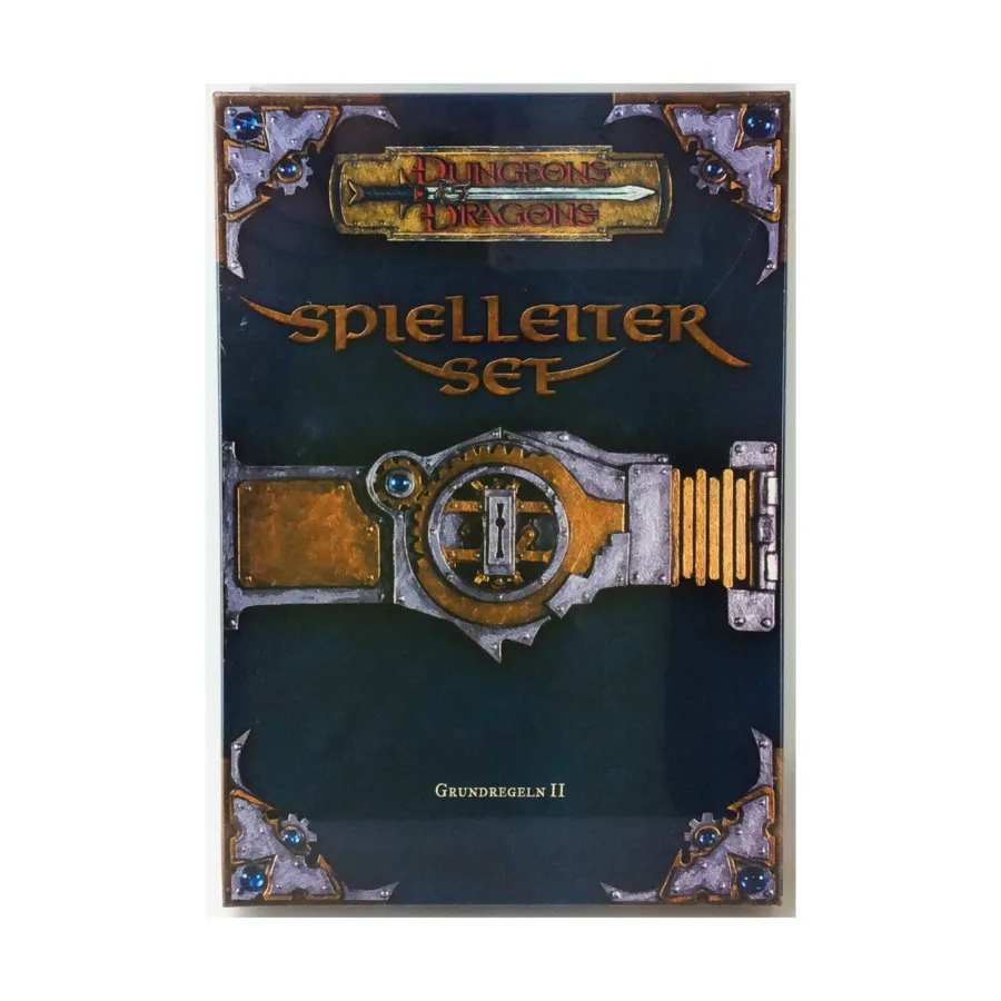 

Бокс-сет Spielleiter Set - Grundregeln 2 (Dungeon Master's Guide 3.0, German Edition), Dungeons & Dragons (3rd Edition) (d20) - Foreign Language Editions