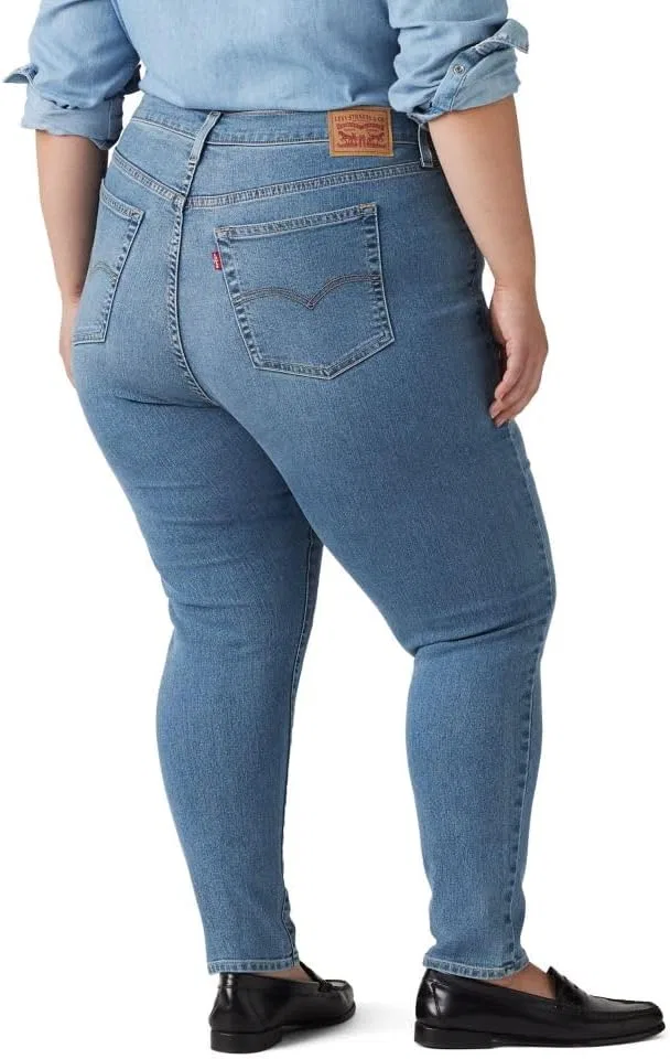 Джинсы высокие скинни Levi's, цвет Eternal Indigo Mid — фото 2