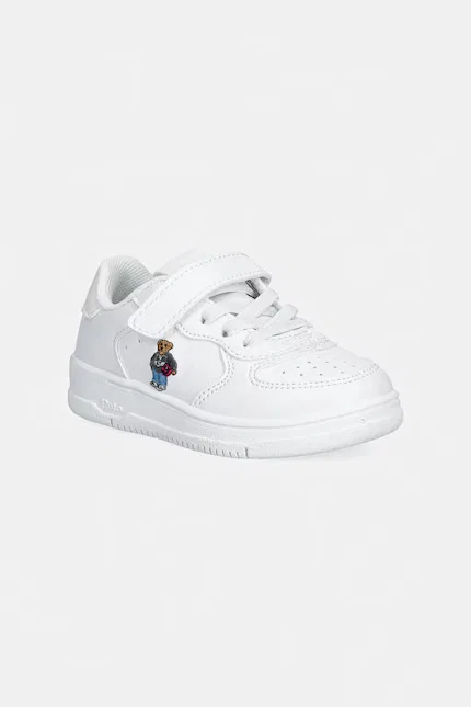 Кроссовки детские Masters Court Bear PS Polo Ralph Lauren, белый