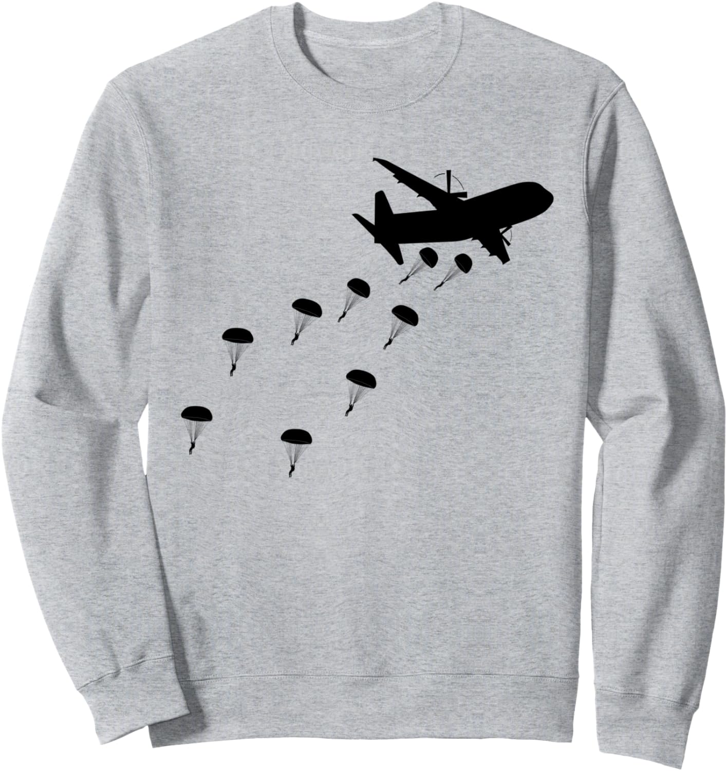 

Толстовка для парашютиста Paratrooper Design, серый