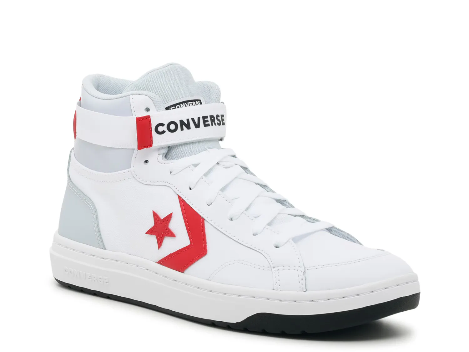 

Кроссовки Pro Blaze v2 Mid-Top Sneaker Converse, белый/красный