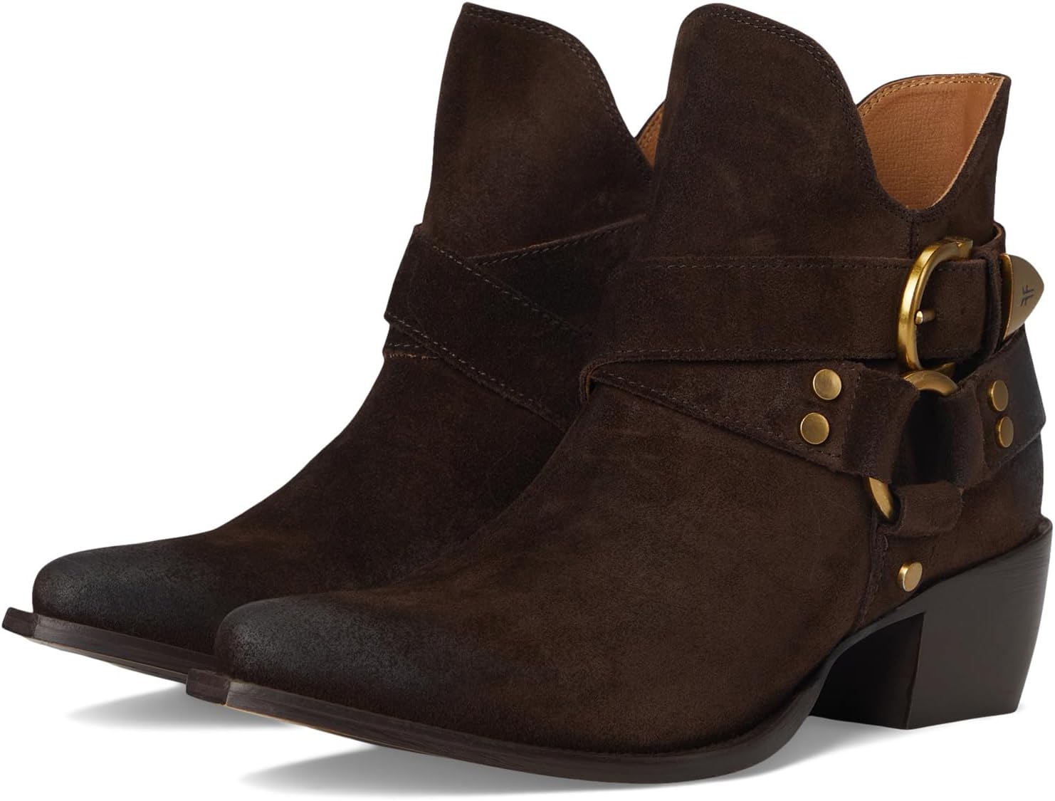 Ботинки Frye Women's Sacha Multi Strap Bootie, Chocolate