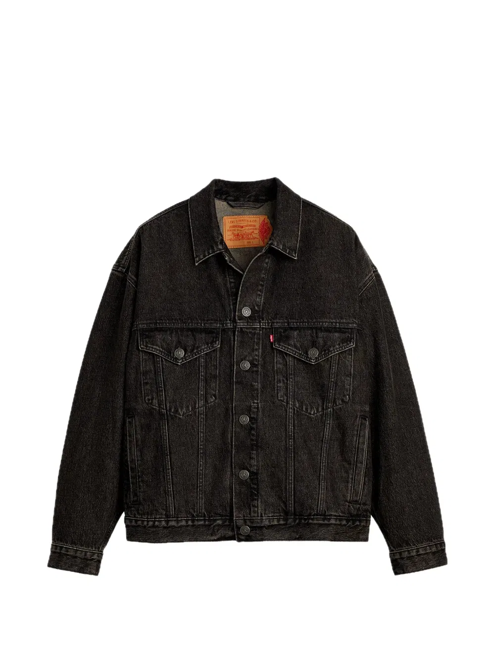 Джинсовая куртка Levi's Type III Trucker Jordan, черный