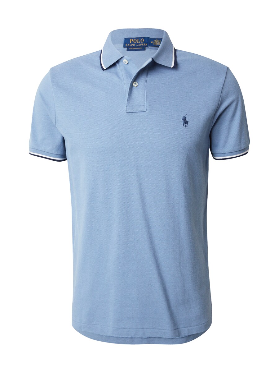 

Рубашка Polo Ralph Lauren, цвет Light blue/Dark blue