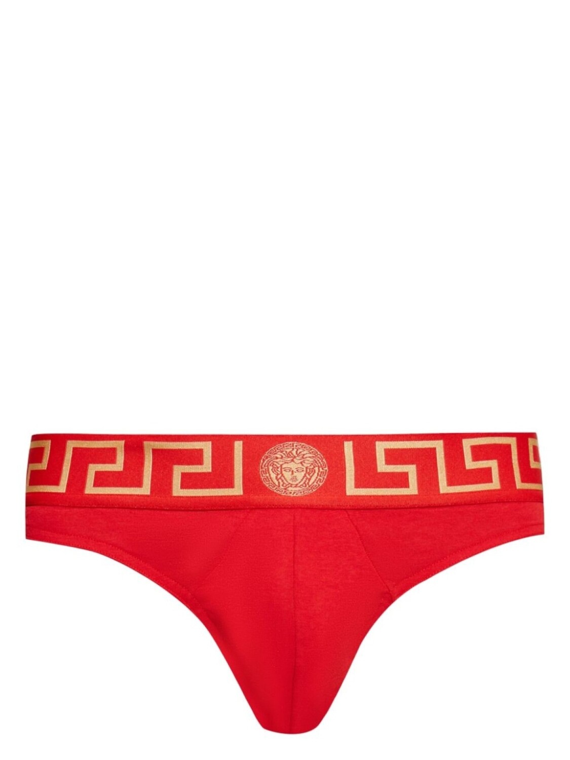 

Versace трусы-брифы с принтом Medusa и Greca, красный
