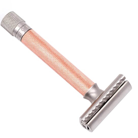

Бритва Parker, Vargr, Rose Gold с переменным углом бритья