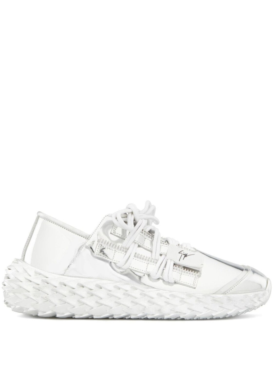 

Giuseppe Zanotti кроссовки Urchin, серебристый