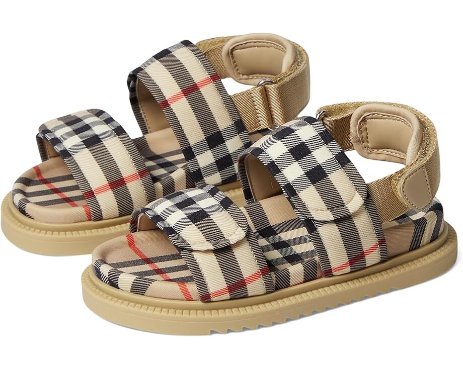 

Сандалии Burberry Kids Jamie, черный