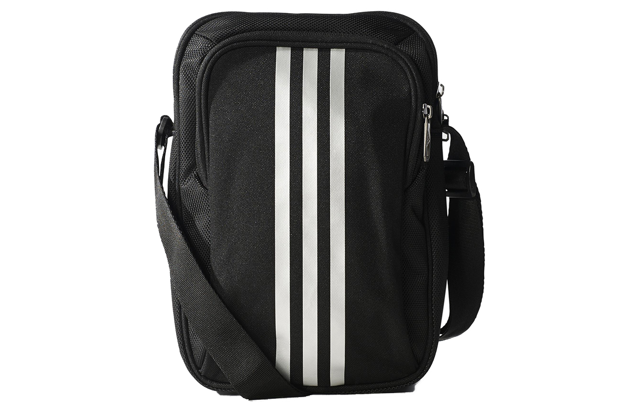 

Adidas Полиэстеровая наплечная сумка унисекс черная, Black