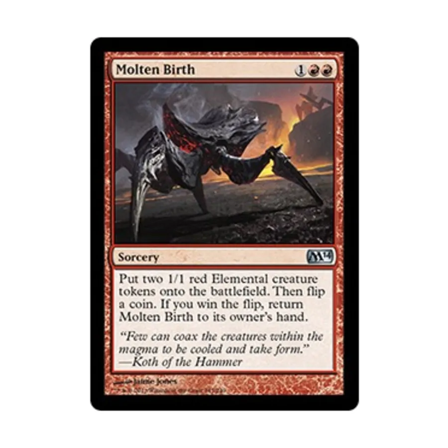 

CCG Расплавленное рождение (U) (фольга), MTG - Magic 2014