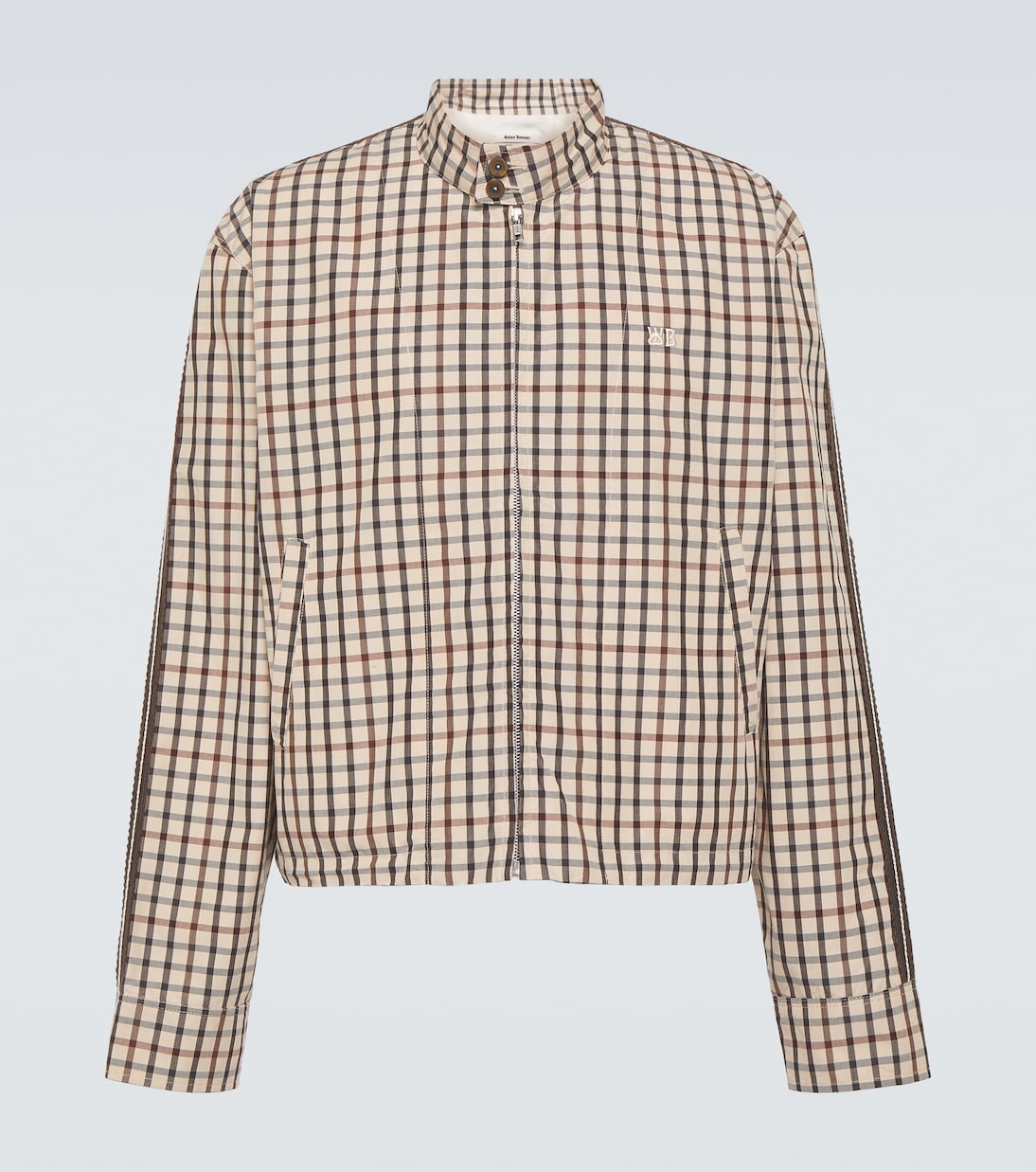 

Хлопковая клетчатая куртка Path Harrington Wales Bonner, Checked