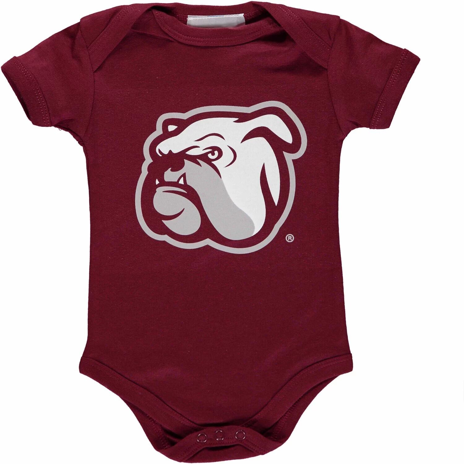 

Боди с большим логотипом Infant Maroon Mississippi State Bulldogs Unbranded