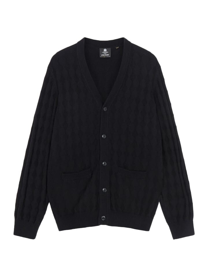 

Кардиган Lyle & Scott, черный