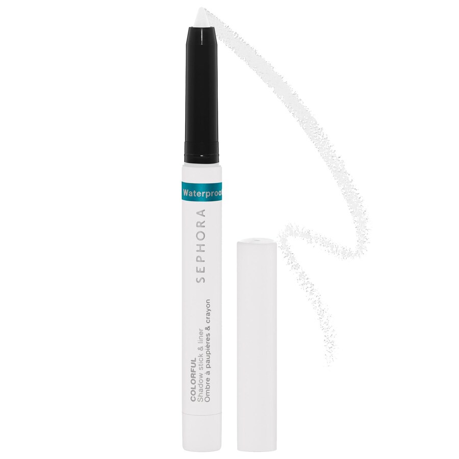 

Водостойкие тени и подводка для глаз Sephora Colorful в мультистике SEPHORA COLLECTION, .33 oz, 00 White Matte