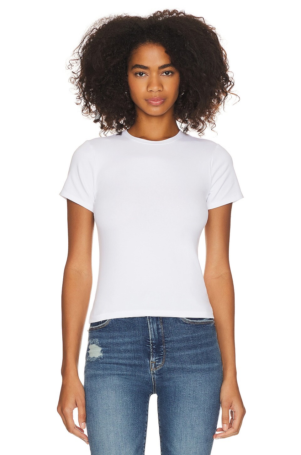 

Футболка Good American Baby T-shirt, цвет White001