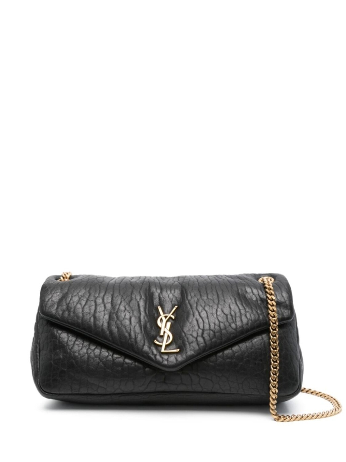 

Сумка на плечо Saint Laurent Calypso среднего размера, черный