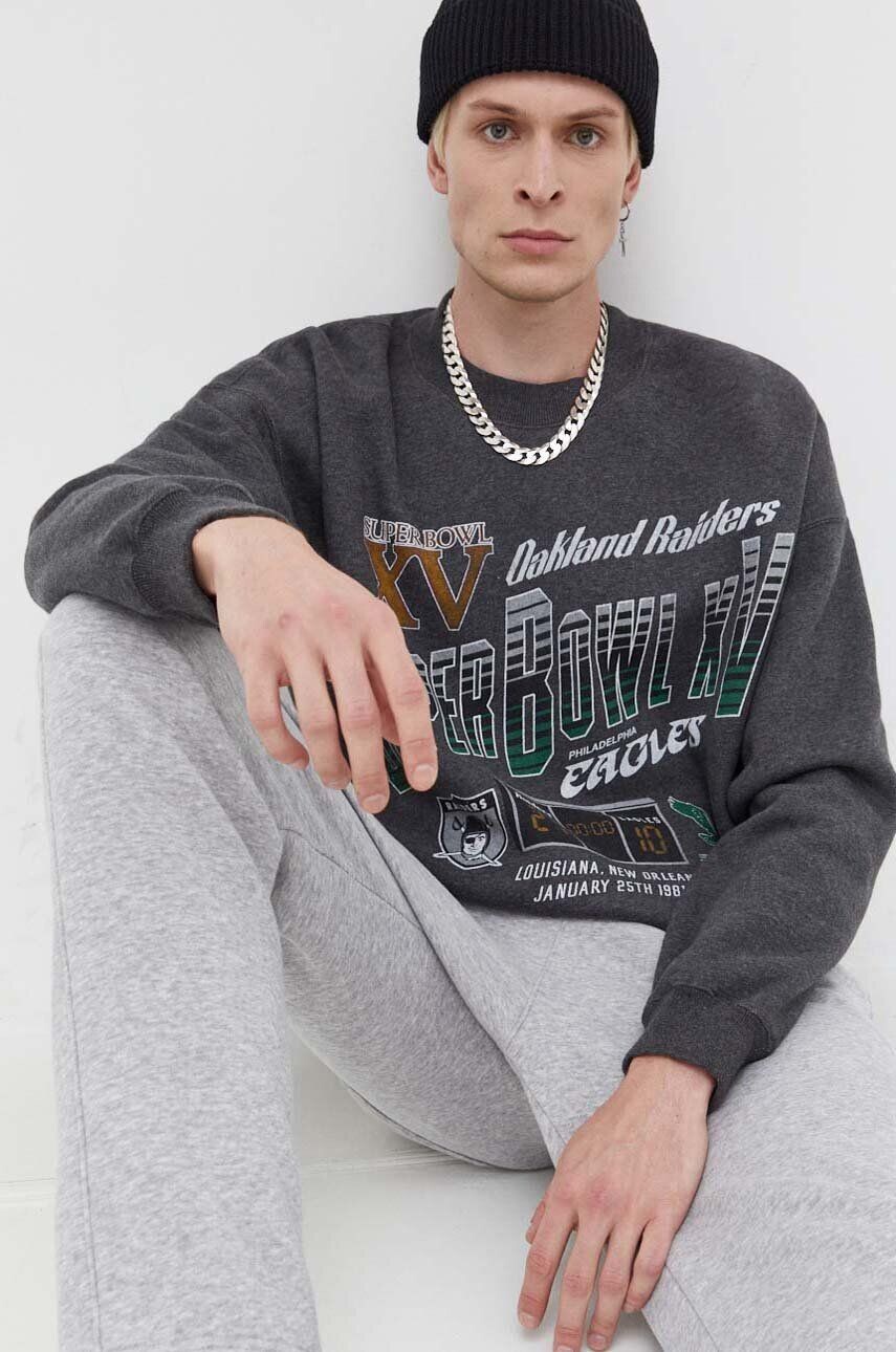 

Толстовка Abercrombie & Fitch x NFL, серый