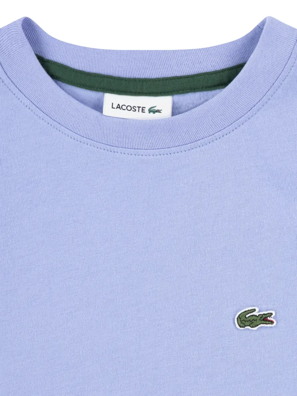 Футболка с логотипом Lacoste Kids, фиолетовый — фото 4