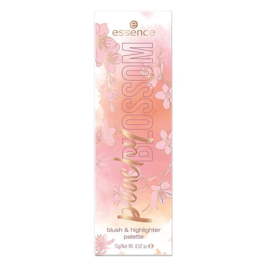 

Essence Палитра хайлайтеров Peachy Blossom Blush, 15 г, Multicolour