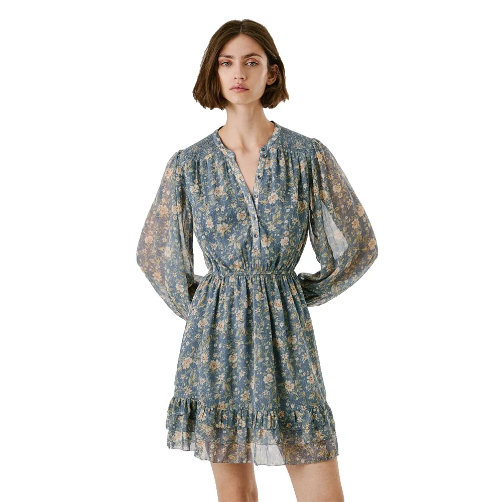 

Платье Pepe Jeans Londyn long sleeve, синий