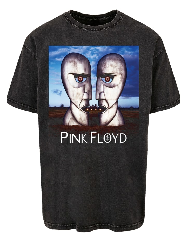 

Футболка большого размера Pink Floyd черного цвета F4NT4STIC, Черный, Футболка большого размера Pink Floyd черного цвета F4NT4STIC