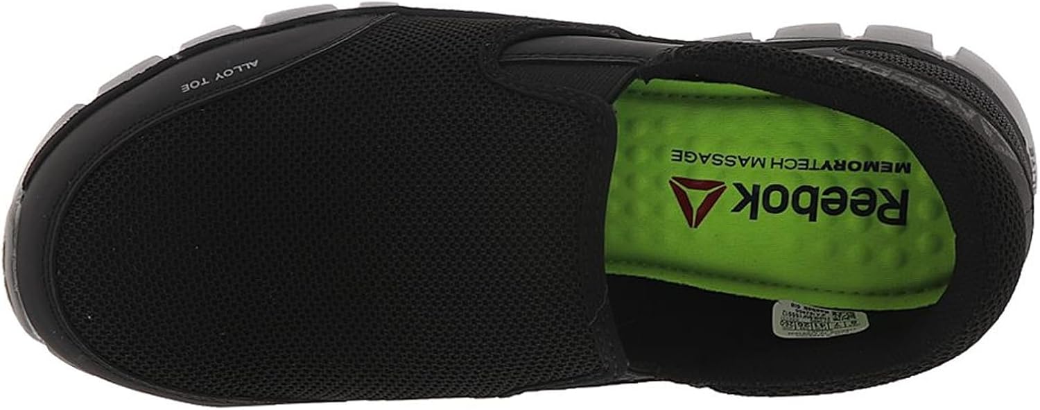Мужские ботинки Reebok Work Sublite Cushion Slip On, черный — фото 3