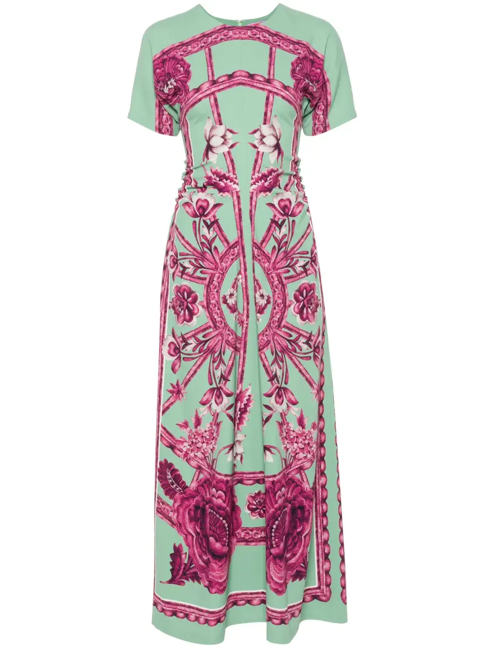 

Платье макси Angelica с цветочным принтом La DoubleJ, зеленый