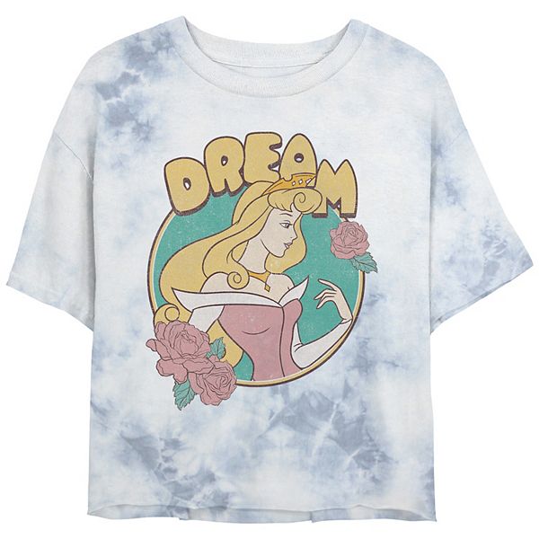 

Футболка с принтом Sleeping Beauty Juniors Aurora Bubble Dream Flower Circle Disney
