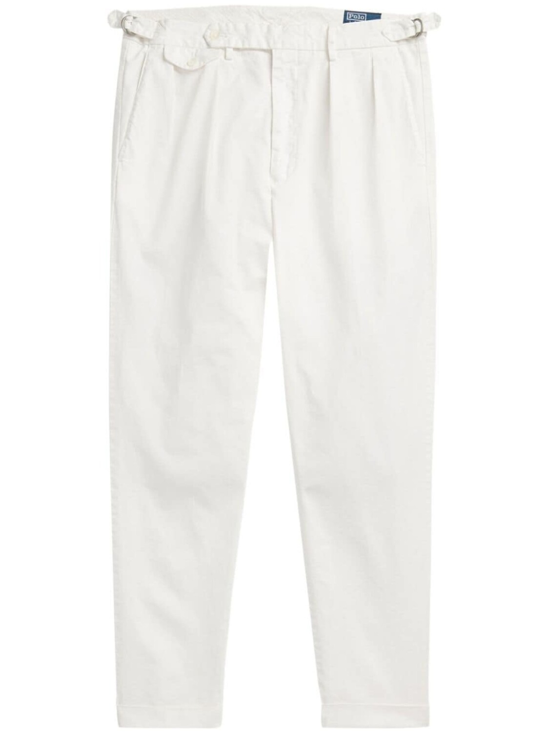 

Polo Ralph Lauren брюки со складками, белый