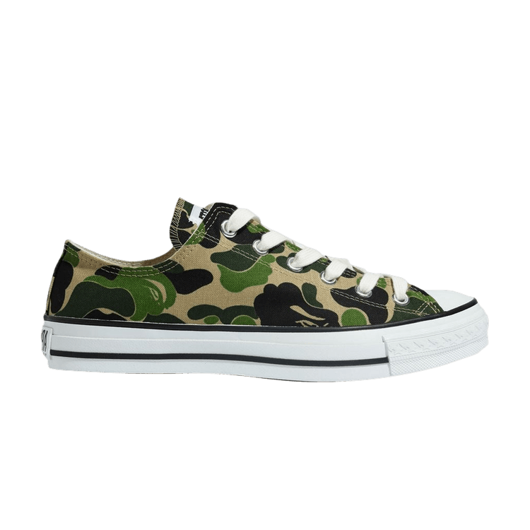 

Кроссовки BAPE Bapesta Low M2 'ABC Camo - Green', зеленый