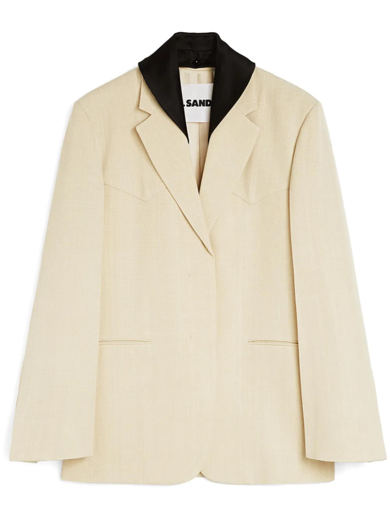 

Jil Sander однобортный пиджак, нейтральный
